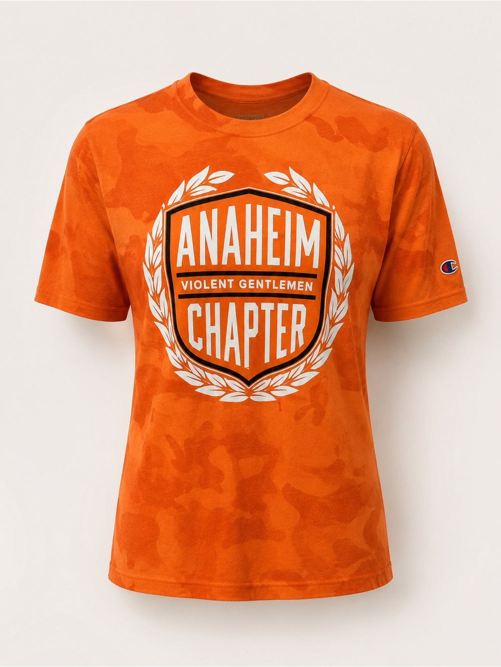 Violent Gentlemen Anaheim Chapter Tee M | Champion Dri-Fit Shirt Anaheim Ducks